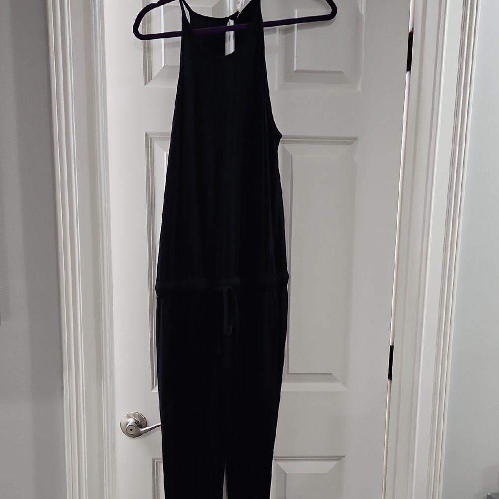 Loft Lounge Black Jumpsuit